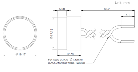 A150A Dimensions